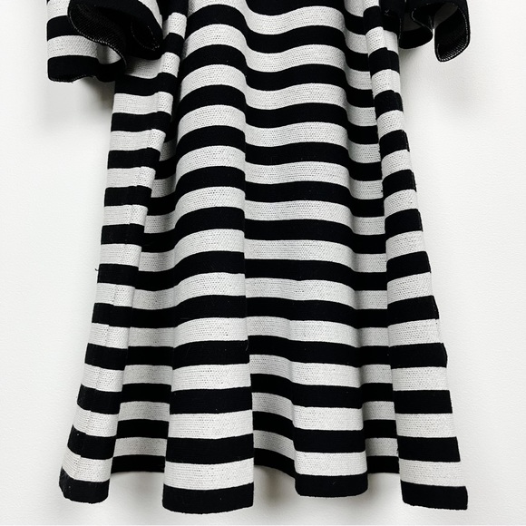 Ann Taylor Women’s Striped Cold Shoulder Peplum Top Small - Picture 9 of 12